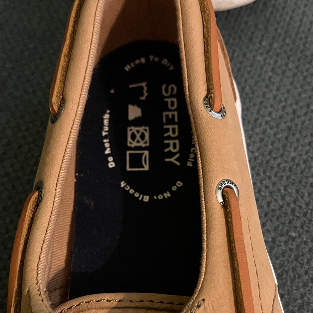 Sperry Light Brown Casual Boat Shoes - Picture 6 of 7